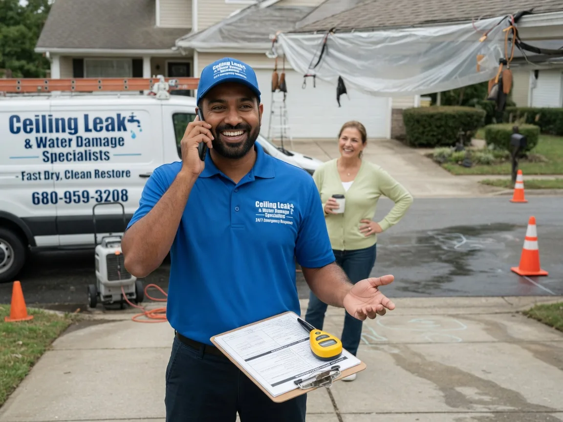 Ceiling Leak Cleanup West Monroe, NY FAQs